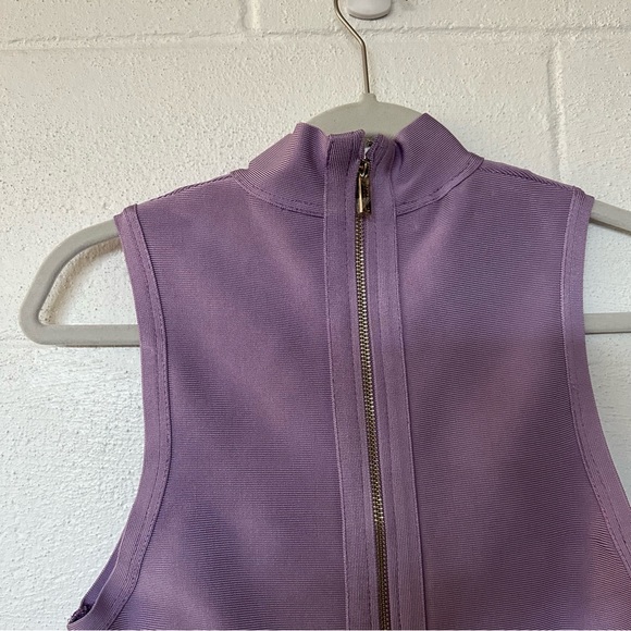 HOUSE OF CB LONDON Women's M Lavender Purple Bodycon Midi Dress - Picture 4 of 8